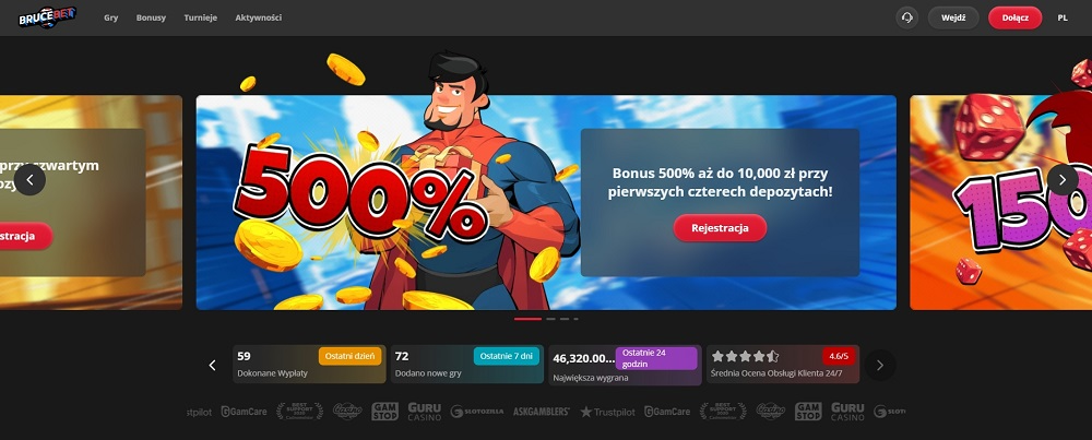 strona-główna-Bruce-Bet-Casino